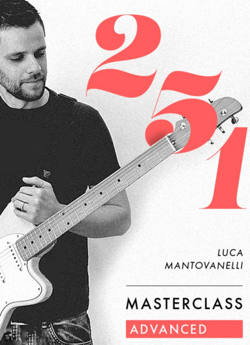 متد اموزش گیتار الکتریک Luca Mantovanelli